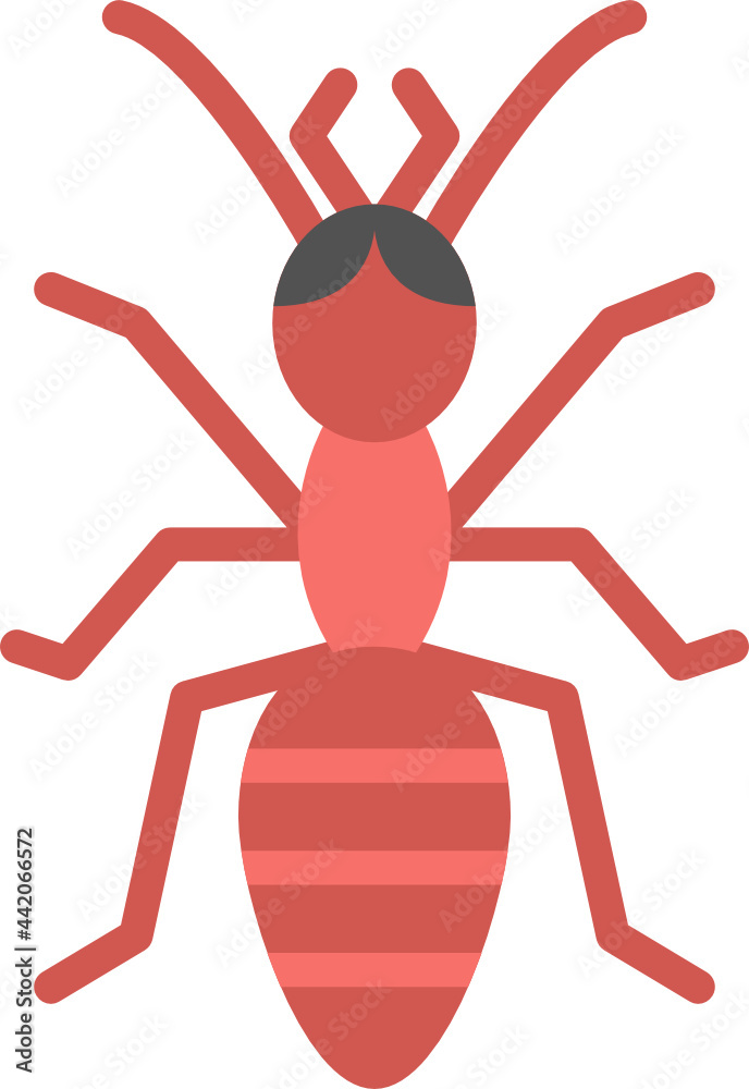 ant flat icon ant flat icon