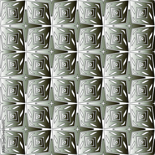  Silver metallic gradient with repeat Pattern . Abstract metallic background