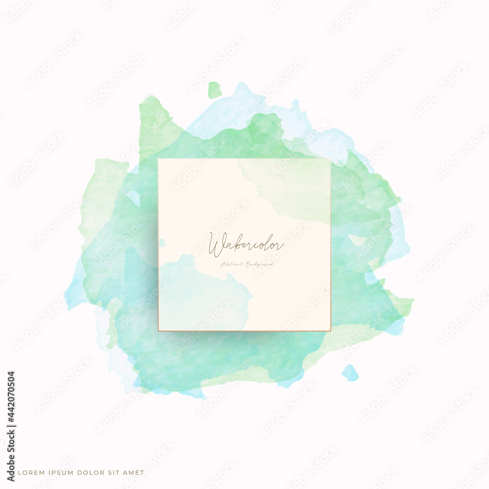 Obraz premium 워터컬러 추상적인 배경