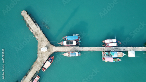bird eye view sea ​​port 1 © Grit
