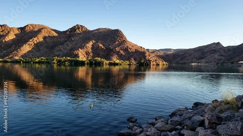 Peaceful Lake Mead Panorama at Willow Beach