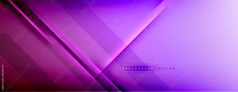 Abstract background. Shadow lines on bright shiny gradient background. Abstract background. Shadow lines on bright shiny gradient background.
