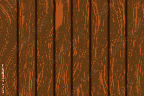 Wood texture. Wood background. Vector image.