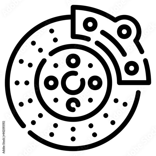 brake line icon