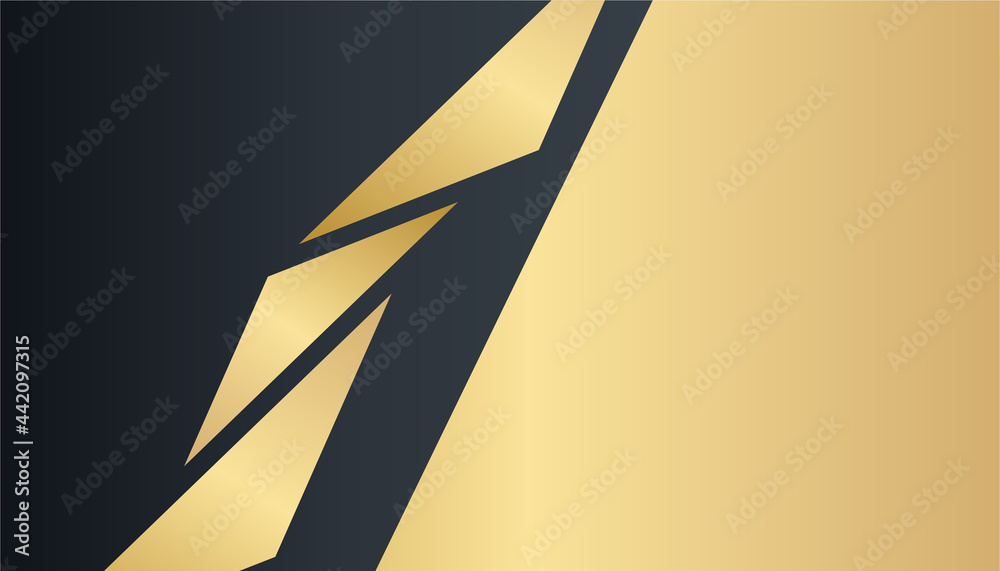 Black abstract background with golden lines. Black gold background overlap dimension abstract geometric modern. Elegant navy black gold background with overlap layer. Suit for business and corporate Black abstract background with golden lines. Black gold background overlap dimension abstract geometric modern. Elegant navy black gold background with overlap layer. Suit for business and corporate