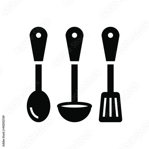 Cooking utensils icon