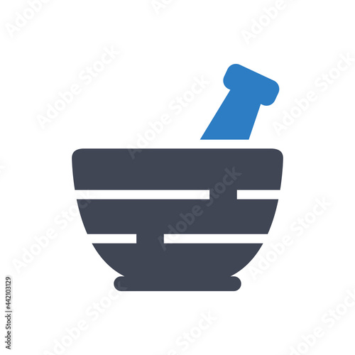 Mortar and pestle icon