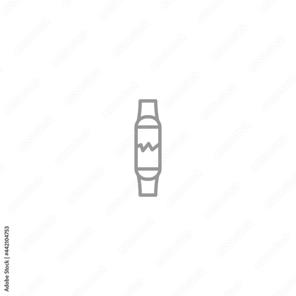 smartwatch icon isolated on white background smartwatch icon isolated on white background