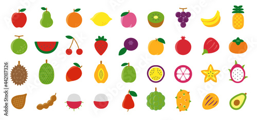 Fruit Icon Set