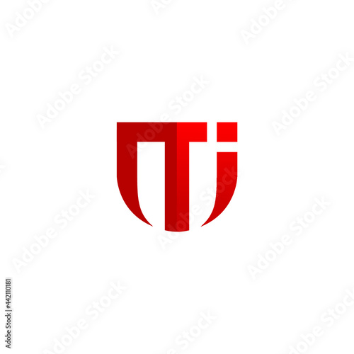 MI Logo With red Color