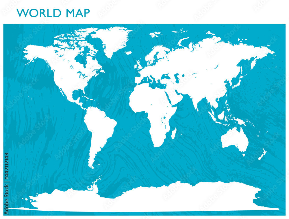 World Map. Vector Map Set. Illustration of the White Map. World Continents on Blue Background. Topographic Vector. Blue Texture. Travel Concept. Ocean Pattern. Sky waves. World Map. Vector Map Set. Illustration of the White Map. World Continents on Blue Background. Topographic Vector. Blue Texture. Travel Concept. Ocean Pattern. Sky waves.