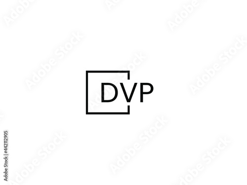 Free Download DVP Letter Initial Logo Design Vector Illustration - GFXLoad
