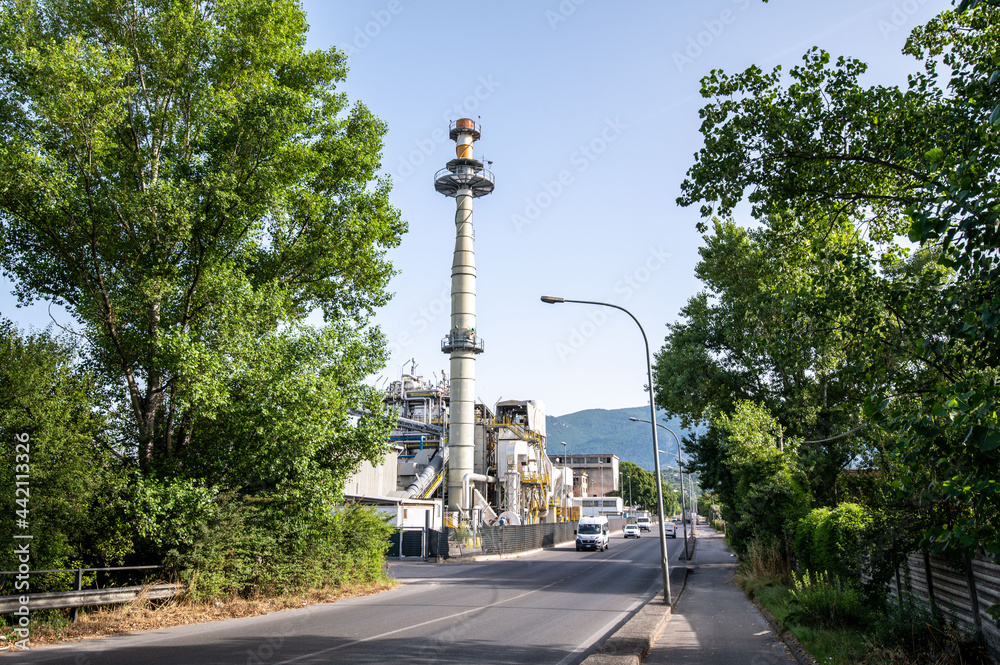terni waste disposal incinerator plant