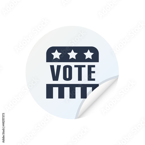 Vote - Sticker