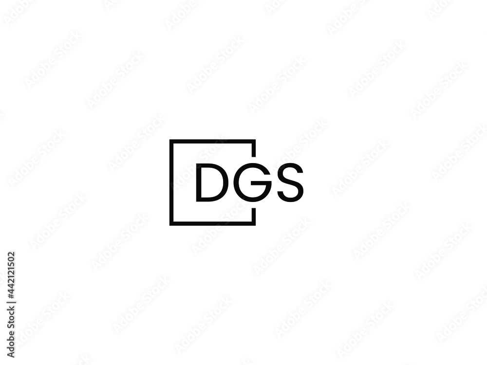 DGS Letter Initial Logo Design Vector Illustration DGS Letter Initial Logo Design Vector Illustration