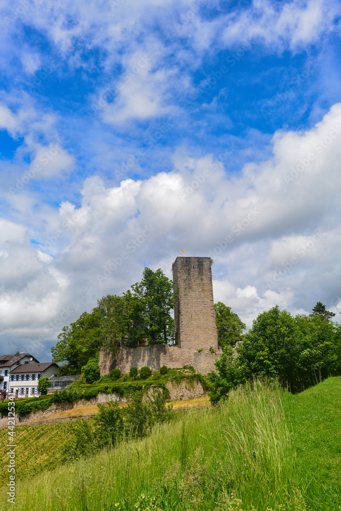 Burg Windeck im Landkreis Rastatt in Baden-Württemberg