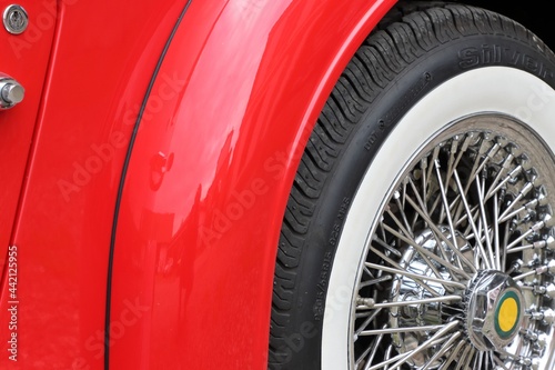 oldtimer classic car detail © Miroslav