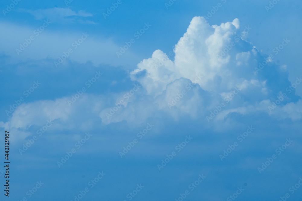 abstract nature blue sky