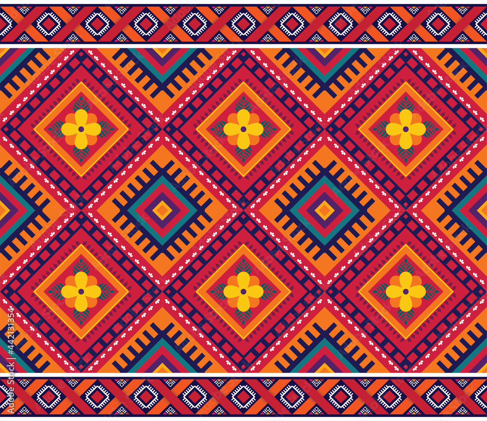 Ethnic pattern vector background. seamless pattern traditional, Design for background, wallpaper, Batik, fabric, carpet, clothing, wrapping, and textile.ethnic pattern Vector illustration. Ethnic pattern vector background. seamless pattern traditional, Design for background, wallpaper, Batik, fabric, carpet, clothing, wrapping, and textile.ethnic pattern Vector illustration.