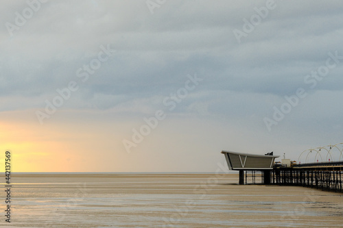 Southport Pier, UK. photo