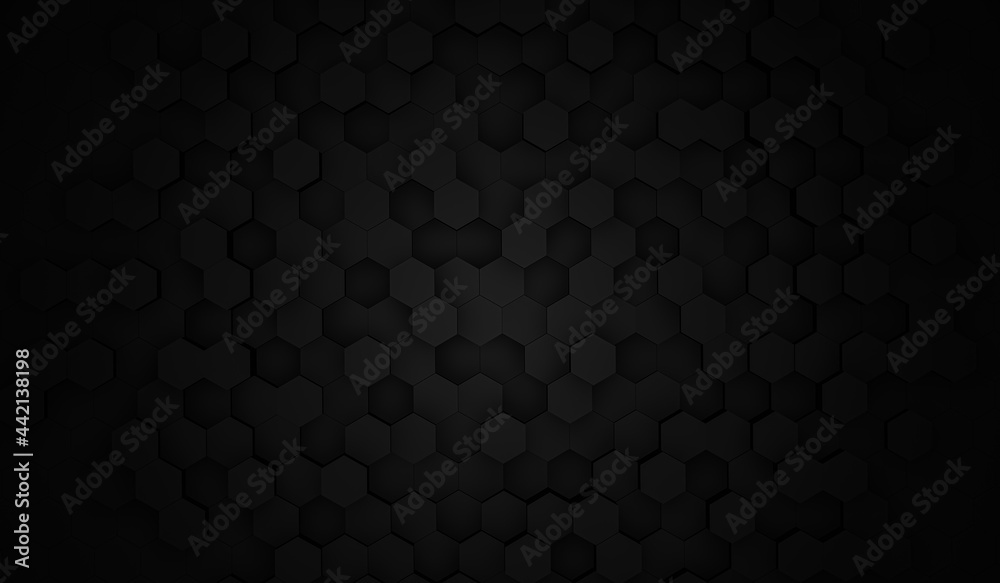 3d hexagon abstract background. Technological concept. beautiful texture dark background illustration 3d hexagon abstract background. Technological concept. beautiful texture dark background illustration