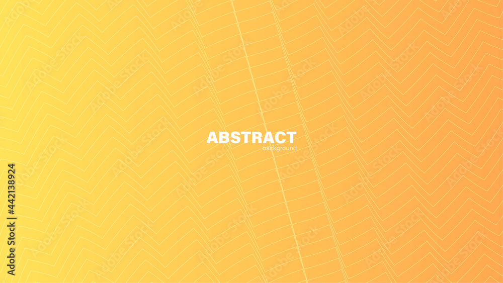 Abstract yellow background with zig zag lines modern concept.minimal poster. background for banner, web, cover, billboard, brochure, social media, landing page.