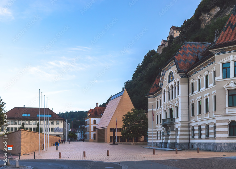 Vaduz, the capital of Liechtenstein