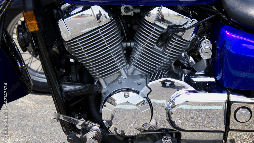 Fototapeta premium engine detail