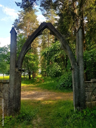 Picturesque old house on the estate