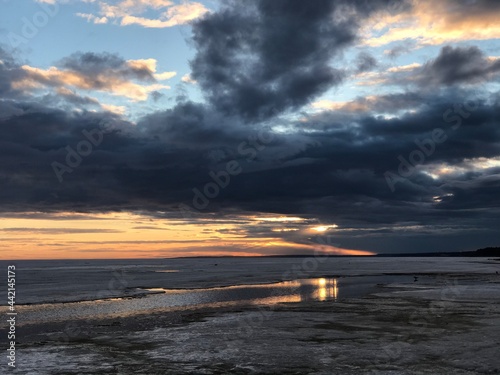 sunrise over the sea