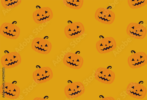 seamless pattern with pumpkins for banners  cards  flyers  social media wallpapers  etc.