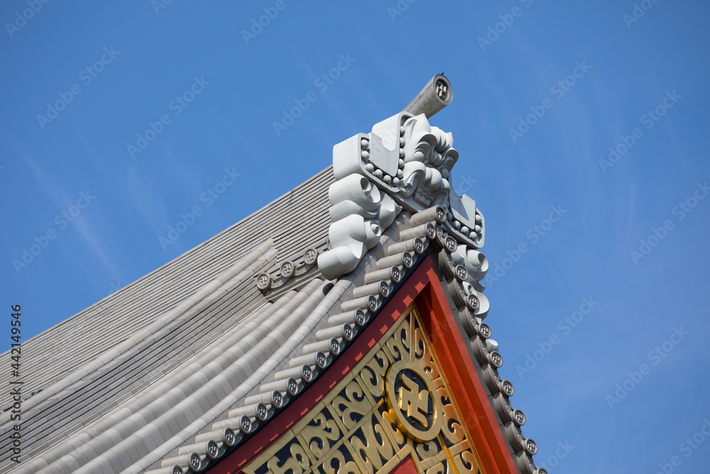 Obraz premium Sensoji Temple in Oldest temple in Tokyo.