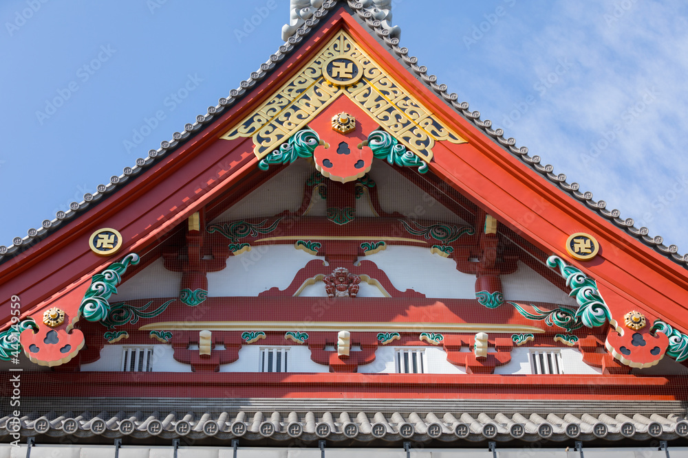 Sensoji Temple in Oldest temple in Tokyo.