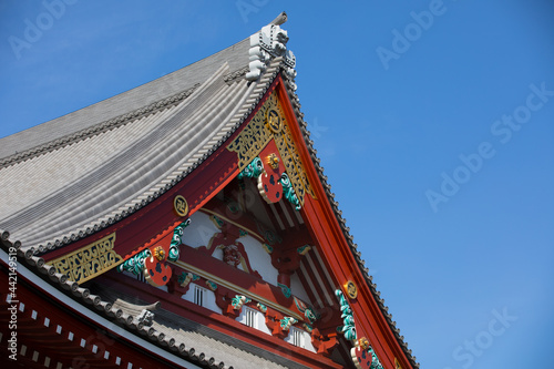Sensoji Temple in Oldest temple in Tokyo.