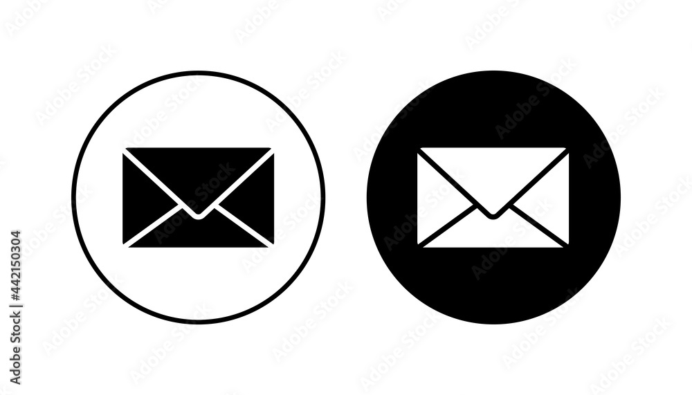 Mail icon set. email icon vector. E-mail icon. Envelope illustration Mail icon set. email icon vector. E-mail icon. Envelope illustration