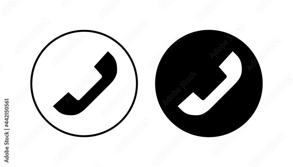 Call icon set. telephone icon vector. phone icon vector. contact us Call icon set. telephone icon vector. phone icon vector. contact us