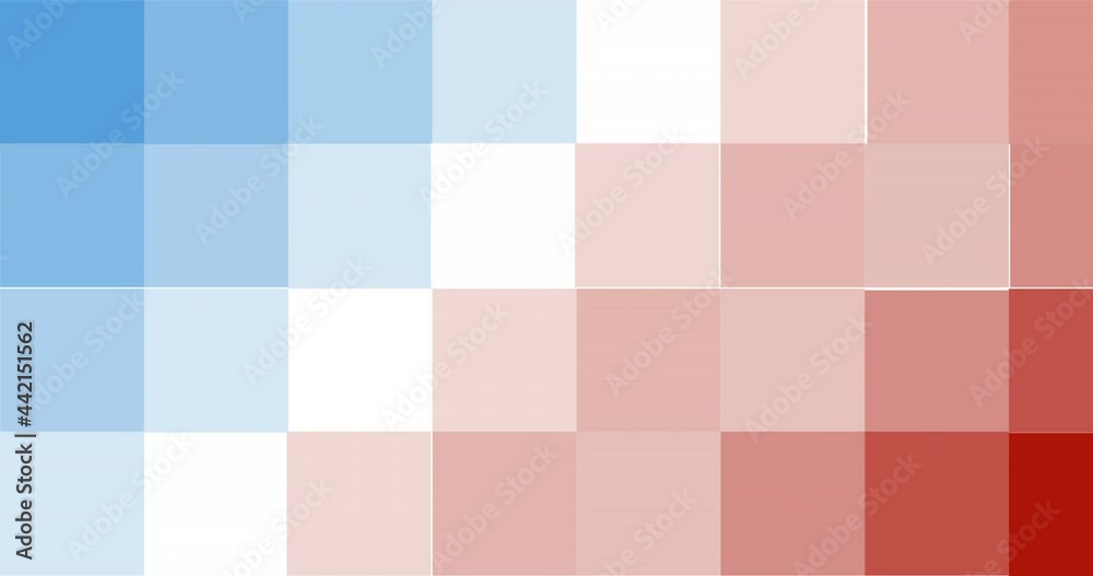 Animation of american flag red, white and blue pixels Animation of american flag red, white and blue pixels