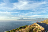 View from Clarence Drive towards Die Strand and Gordons Bay
