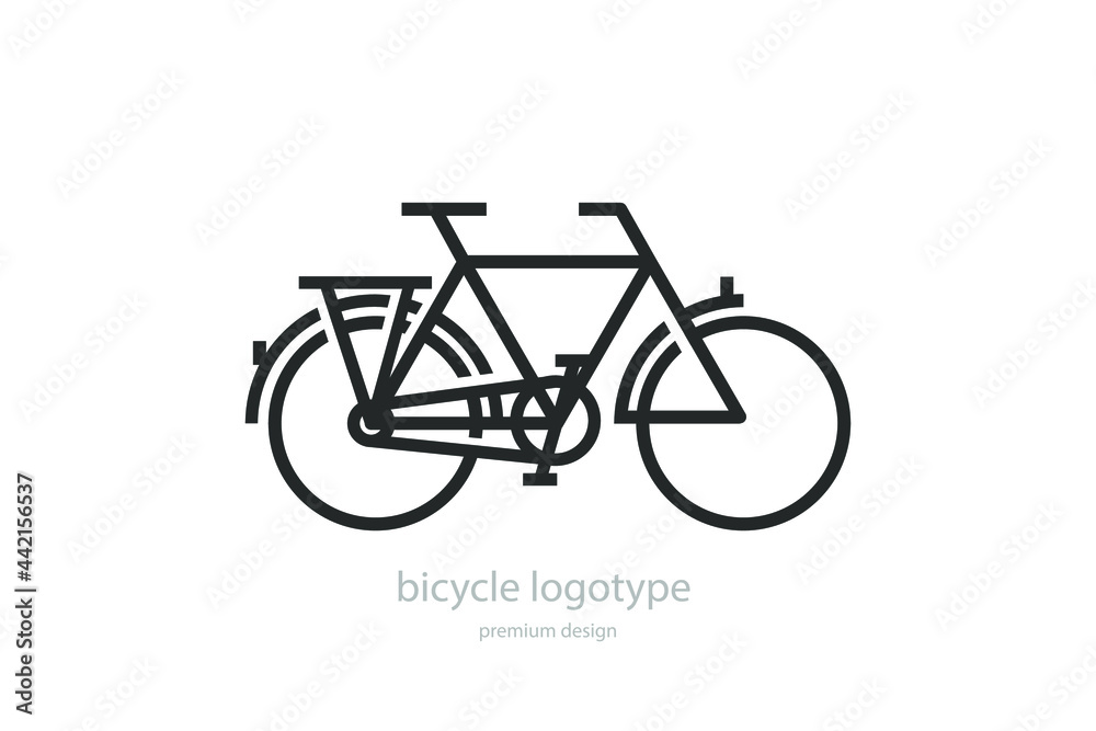 Bicycle. Bike logo. Bicycle. Bike logo.