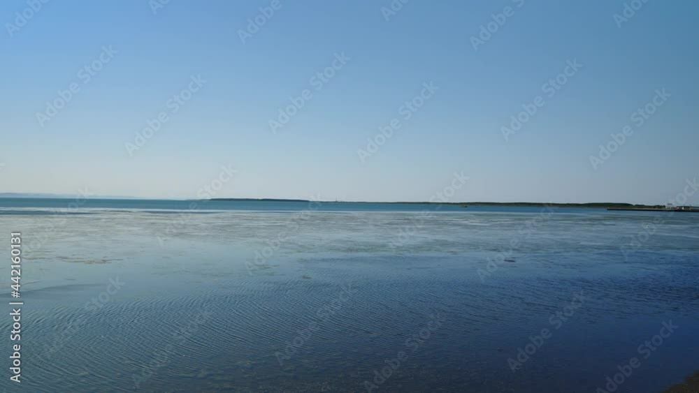 快晴のサロマ湖 (パン)