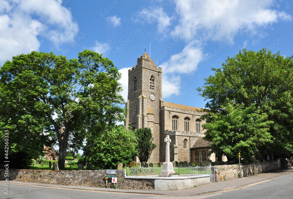 St Andrew's Church, Isleham, Cambridgeshire, England, UK