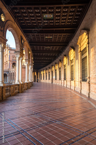 The Plaza de Espana in Seville