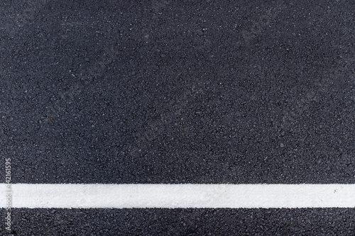 asphalt road texture and background. flat lay. top view © memorystockphoto