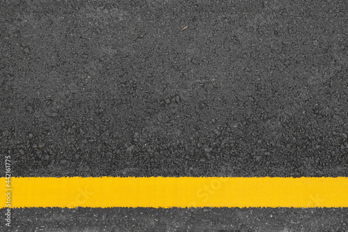 asphalt road texture and background. flat lay. top view © memorystockphoto