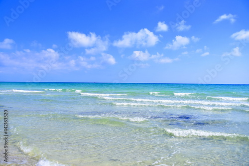 Fototapeta Naklejka Na Ścianę i Meble -  Tunisia, vacation, water, Mediterranean, leisure, waves