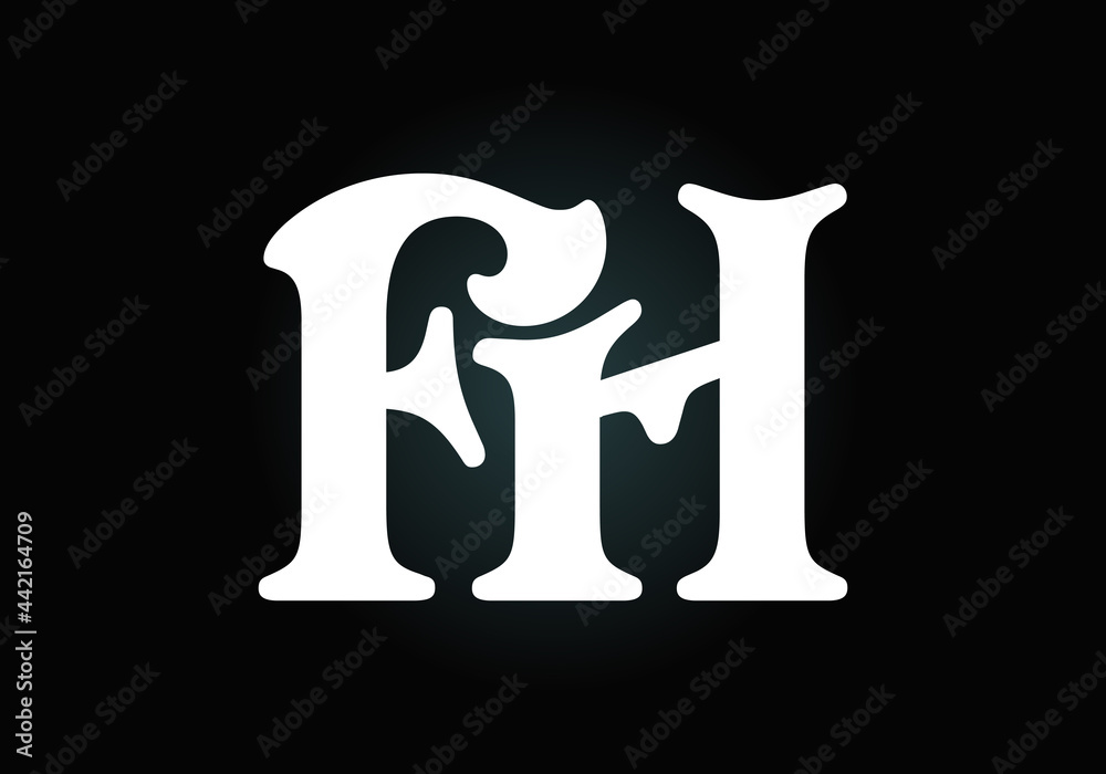 Initial F H Letter Logo With Creative Modern Business Typography Vector Template. Creative Abstract Monogram Letter F H Initial F H Letter Logo With Creative Modern Business Typography Vector Template. Creative Abstract Monogram Letter F H