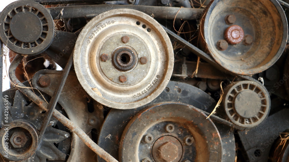 old car engine old car engine
