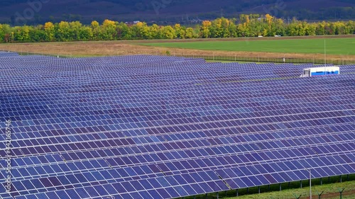 The movement of the solar industry towards the distribution model. Consumers independently build local energy sources for their own needs and send surplus electricity to the common grid. 