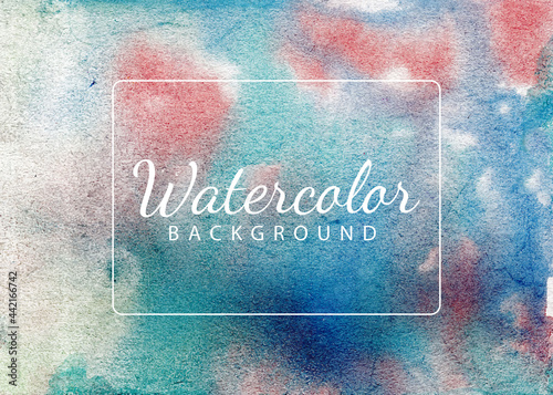 Wallpaper Mural watercolor abstract background, Watercolor texture background, Handmade Texture Torontodigital.ca