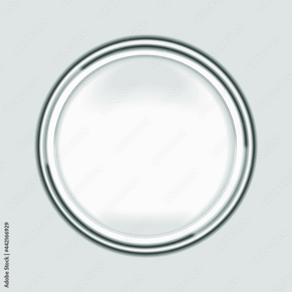 white round button white round button